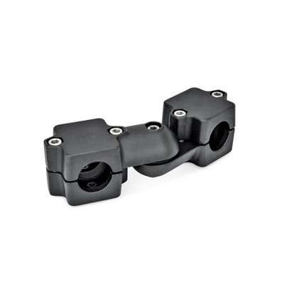 Ganter Norm® - 289-B40-V50-S-2-SW Gelenk-Klemmverbinder, zweiteilige Klemmstücke