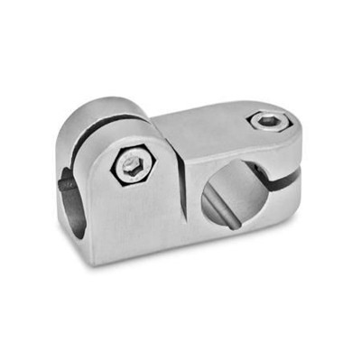 Ganter Norm® - 191-B18-B18-2-NI Edelstahl-Winkel-Klemmverbinder