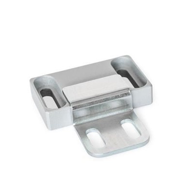 Ganter Norm® - 4470-50-C2-Z2-SR Magnetverschlüsse, mit gummierter Haftfläche