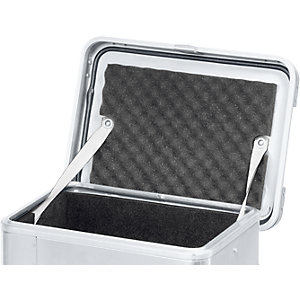 Schaumauskleidung, für Innen-LxBxH 750 x 550 x 380 mm, Polyurethan-Schaum.