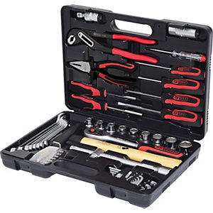 1/4'' + 1/2'' Werkzeug-Satz, 50 Teile, umschaltbar.
